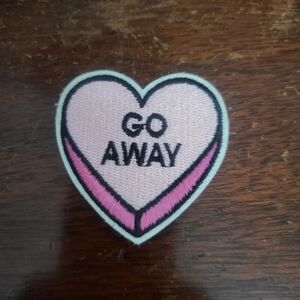 Hot Topic Pink Heart Patch